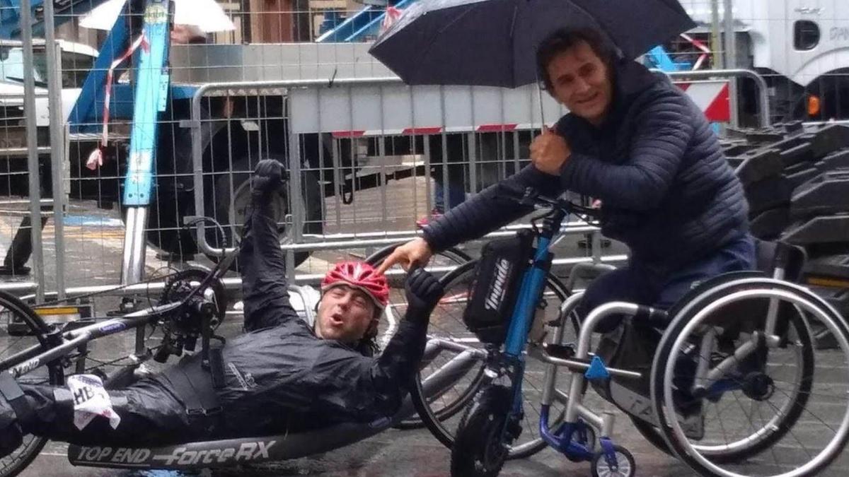 Davide Cortini ricorda Alex Zanardi: “Sorridere è merito suo, mi ha mostrato la luce”