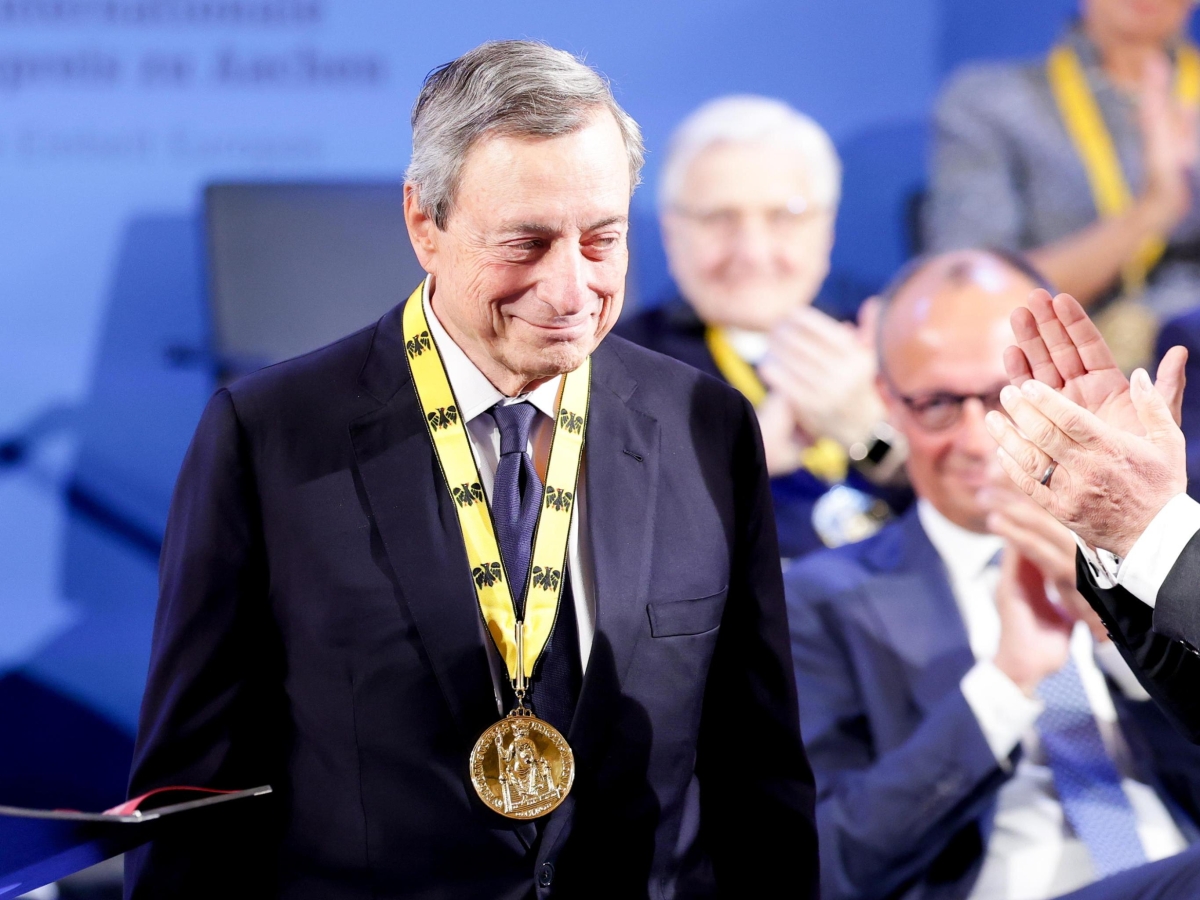 Draghi avverte: «Per la prima volta, l'Europa è sola senza gli alleati»