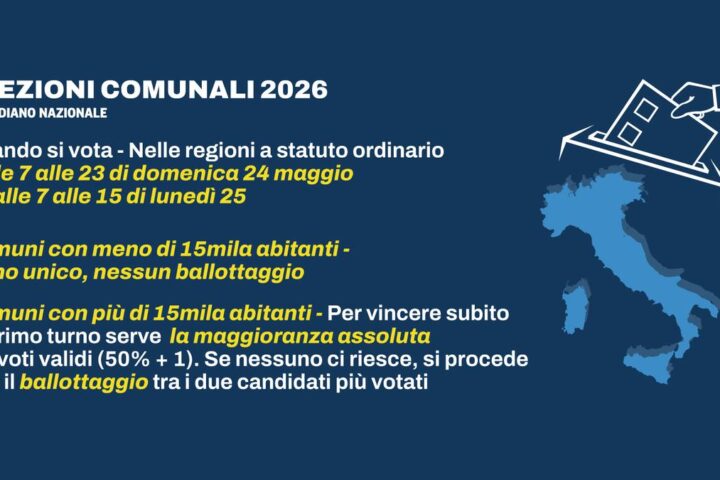 Elezioni comunali 2026: guida al voto per evitare l'annullamento della scheda