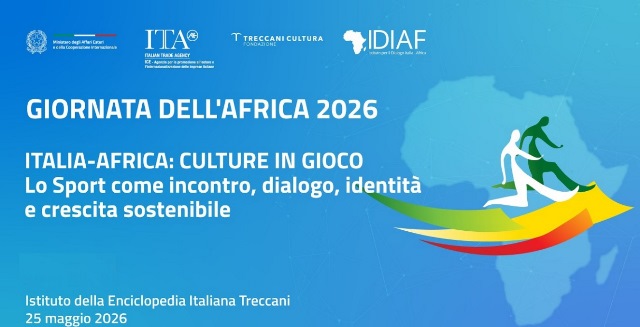 Giornata dell'Africa 2026 a Roma: intervento del Ministro Tajani su sport e cultura