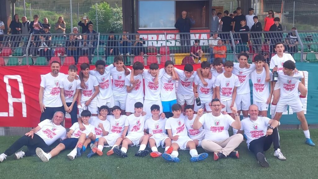 Grassina, i Giovanissimi Under 15 festeggiano 29 vittorie su 30 gare nel campionato provinciale