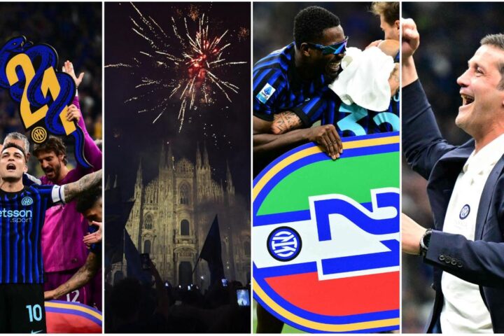Inter conquista il 21esimo scudetto: festa dei tifosi e fuochi d'artificio a Milano