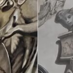 Le polemiche sull'angelo restaurato della basilica di San Lorenzo in Lucina continuano