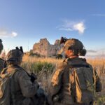 L'esercito israeliano occupa il forte di Beaufort in Libano durante operazioni militari avanzate