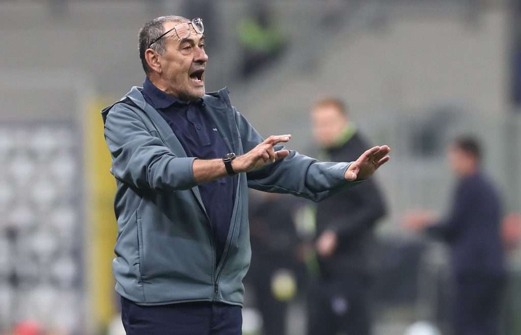 Maurizio Sarri pronto a unirsi all'Atalanta e a rifiutare il Napoli