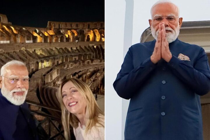 Meloni e Modi al vertice Italia-India: donata pianta di gelso nero a Villa Pamphilj