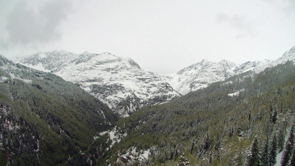 Neve torna su Alpi e Appennini: temperature fino a -12 gradi a 3.000 metri