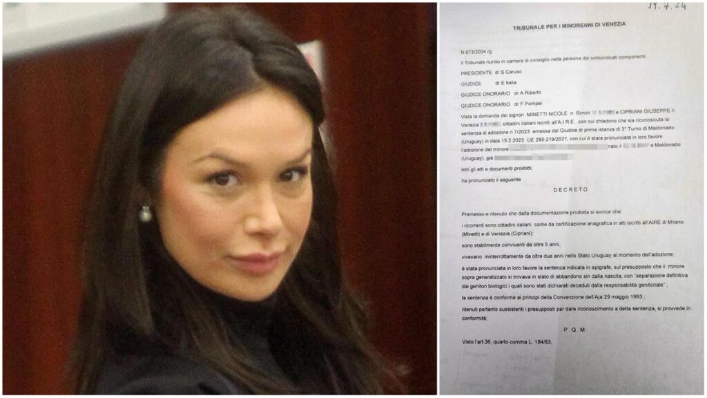 Scelta dell'Inau per Minetti: accettata l'adozione malgrado accuse di abusi non denunciate