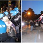 Tensione a Modena dopo attacco con auto contro la folla: manifestazioni contrapposte e scontri con la polizia