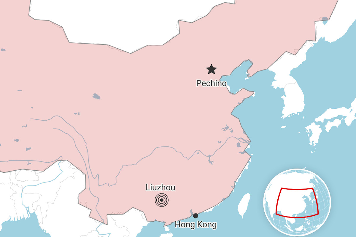 Terremoto di magnitudo 5.2 nel sud della Cina causa due morti e migliaia di sfollati