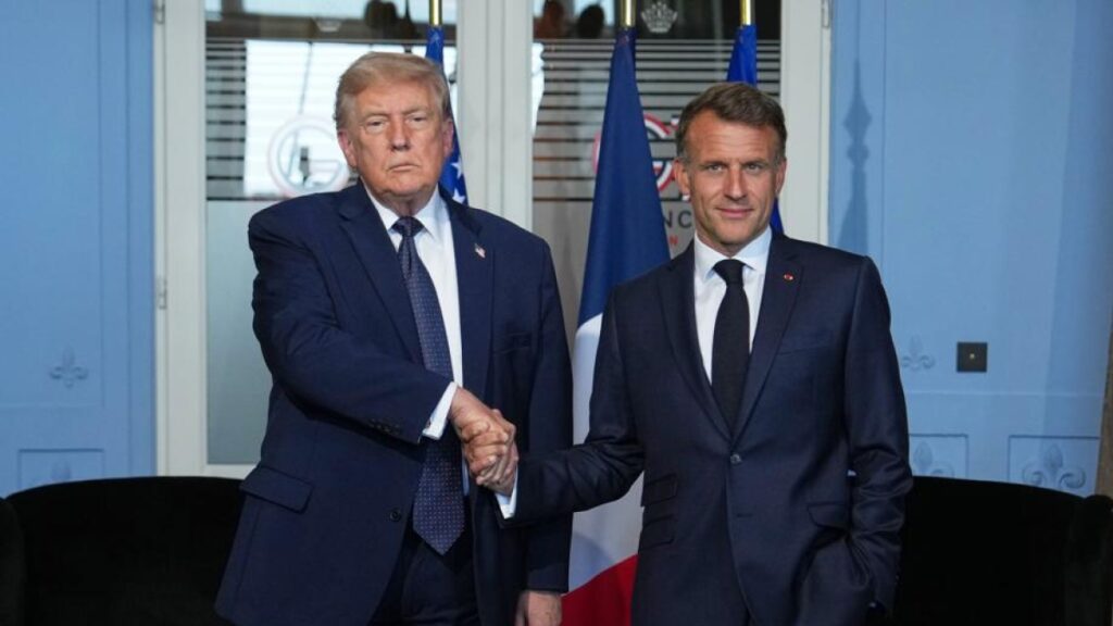 Al G7 Macron e Trump: amicizia sotto pressione tra battute e diplomazia