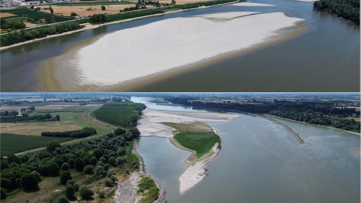 Allerta rossa per il Po, Hera pronta con zattera speciale per prelevare acqua