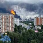 Attacco ucraino su Mosca: fumo nero nel cielo e 16 feriti tra le vittime russe