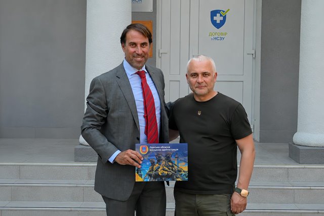 Cooperazione Italia-Ucraina: Rusconi incontra Oleg Kiper per sviluppo nella regione di Odessa