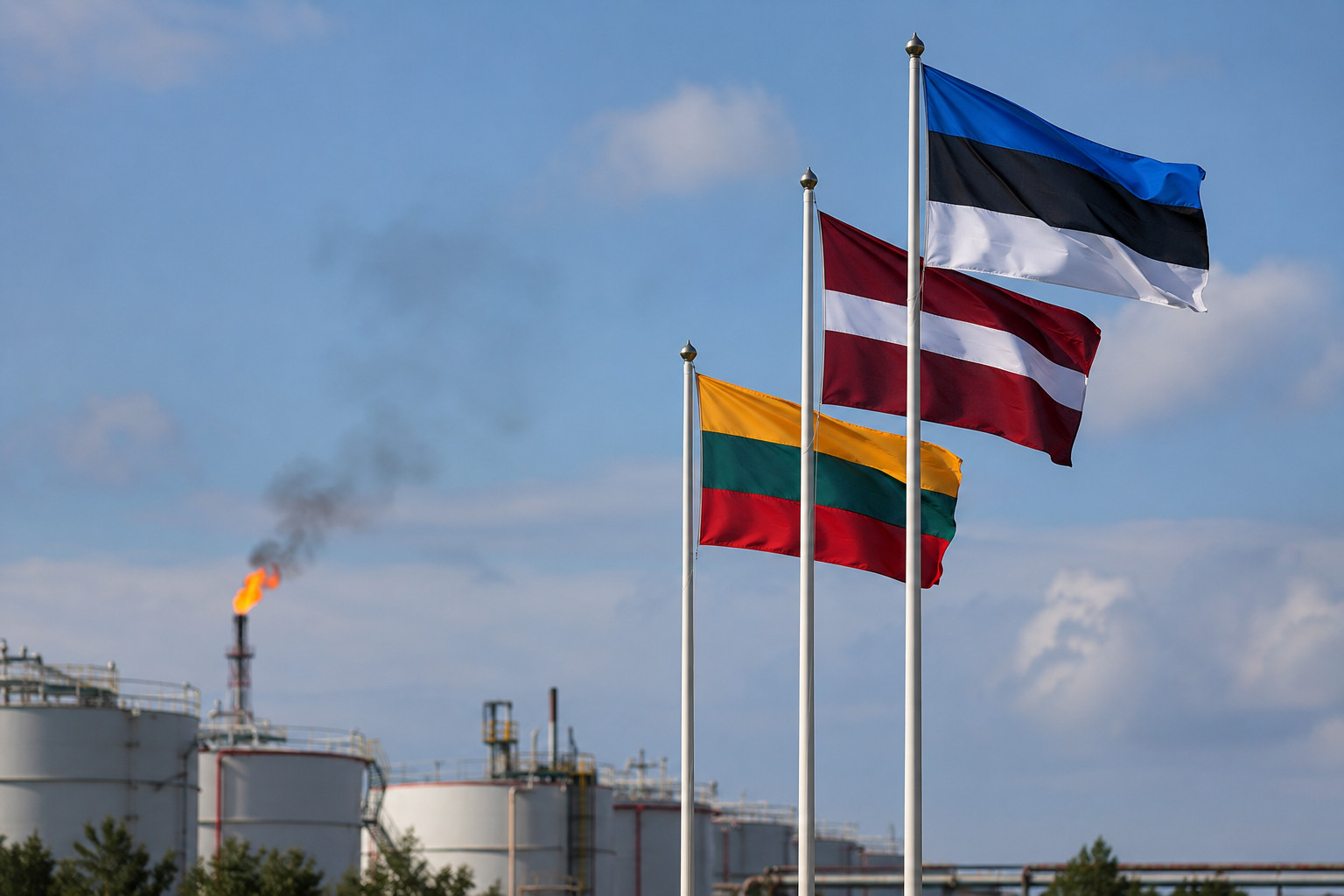Paesi baltici chiedono all'Ue di accelerare lo stop al petrolio russo per fermare il finanziamento della guerra