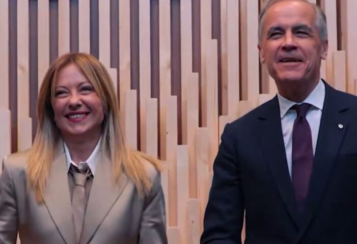 G7: Meloni incontra il premier canadese Carney per rafforzare la cooperazione Italia-Canada
