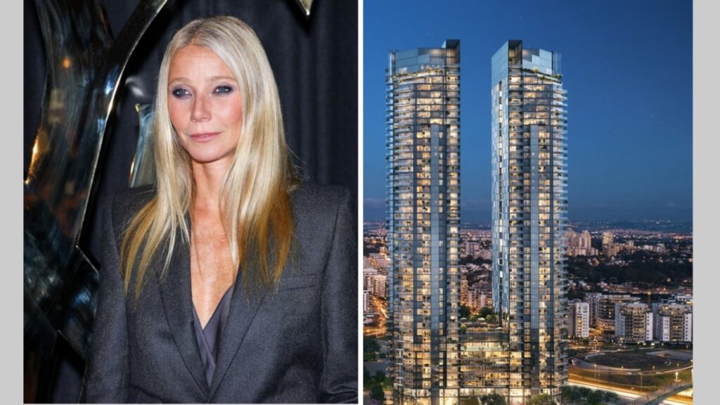 Gwyneth Paltrow al centro delle polemiche per la pubblicità del complesso di lusso 51 Park a Herzliya