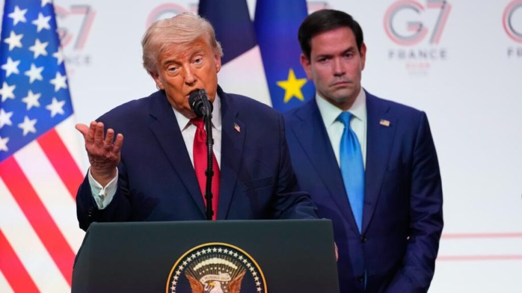Il G7 sostiene l'intesa tra Stati Uniti e Iran, Trump minaccia nuove azioni militari
