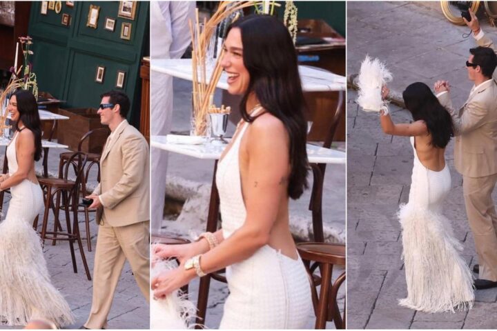 Il matrimonio tra Dua Lipa e Callum Turner a Bagheria scatena polemiche e critiche per il titolo del Telegraph