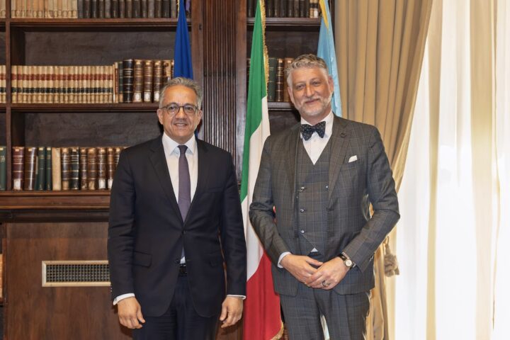 Il ministro della cultura Giuli incontra il direttore generale dell’UNESCO El-Enany a Roma
