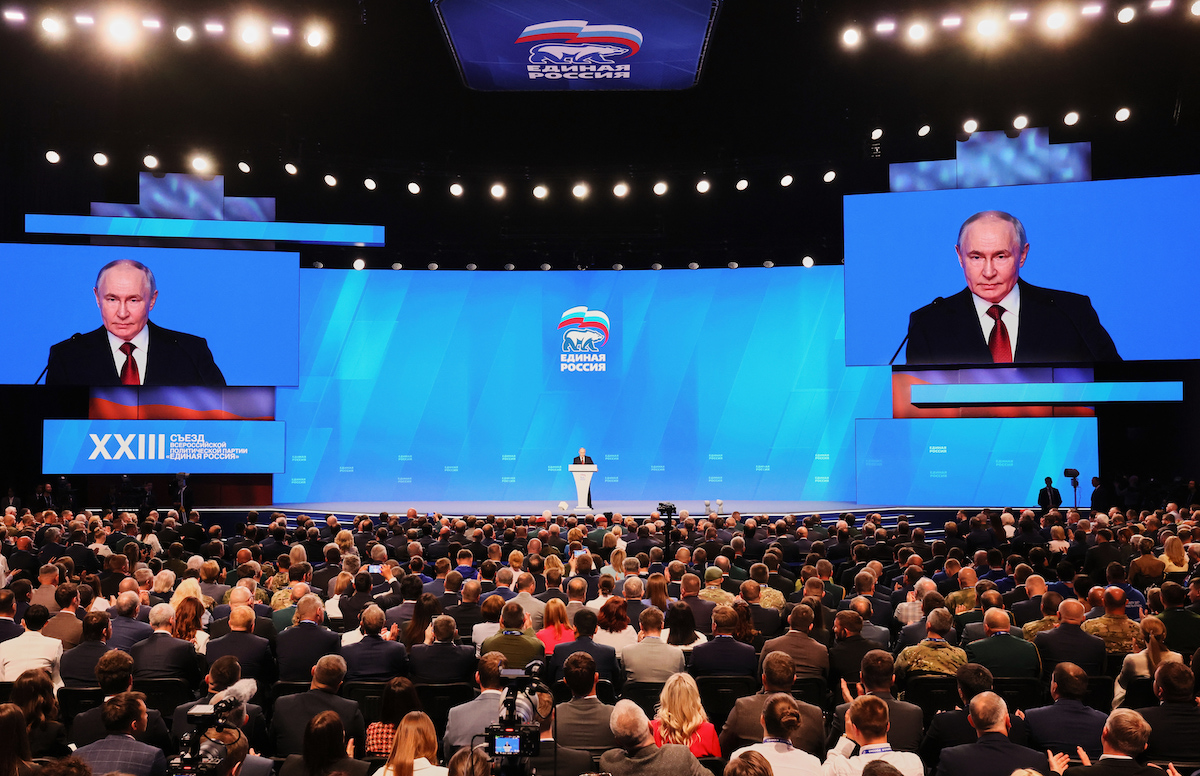 Il partito di Putin si presenta come una forza elettorale alle elezioni della Duma russa