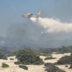 Incendio a Ugento, evacuati 700 turisti da camping e resort di lusso, presente anche Mario Balotelli