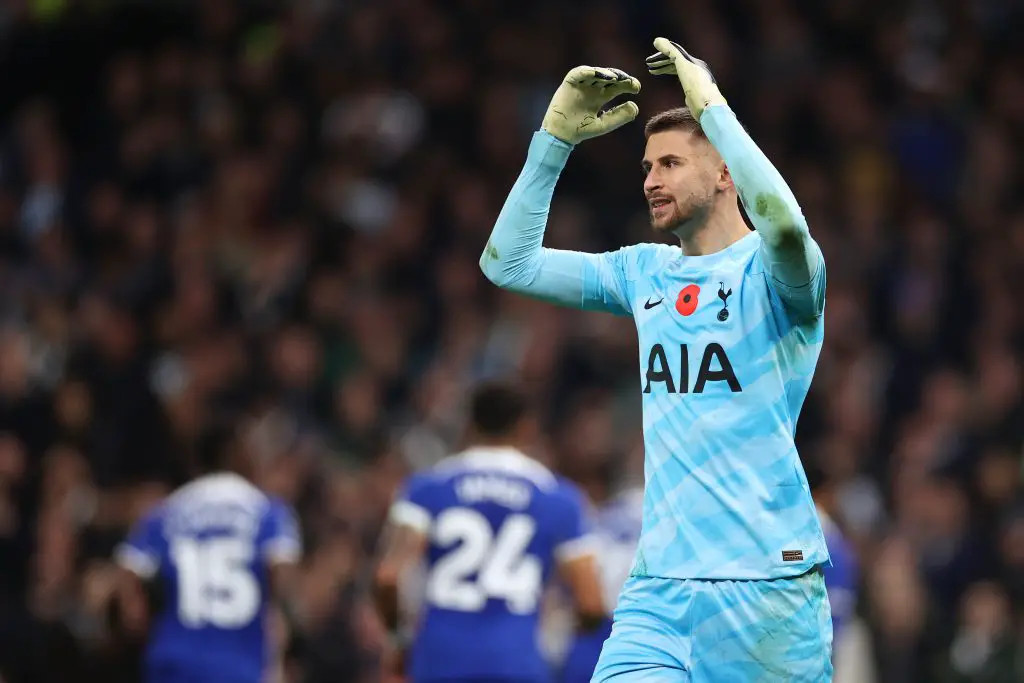 Juventus punta a Guglielmo Vicario del Tottenham come nuovo portiere