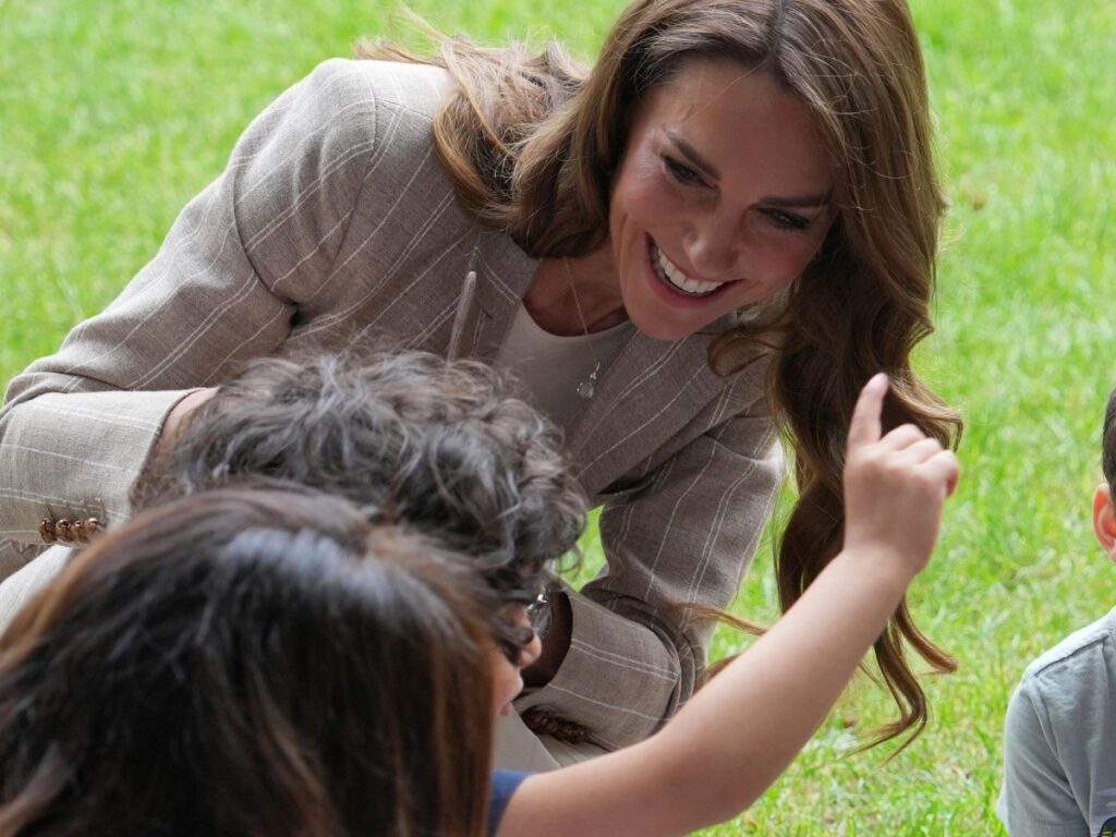 La principessa Kate: «Dare priorità all'amore per i bambini è fondamentale»