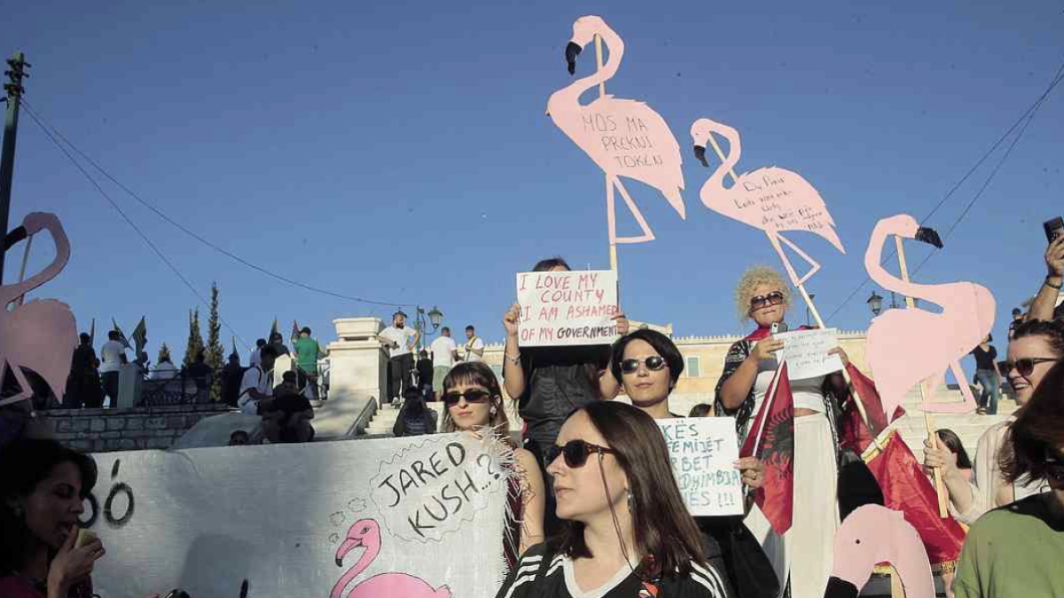 La protesta contro il mega progetto di Kushner in Albania: minacce all'ecosistema della laguna di Vjose-Narta