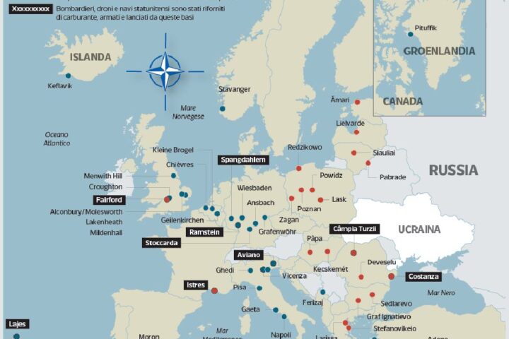 L'Italia approva l'uso delle basi americane per attività logistiche in supporto alla Nato