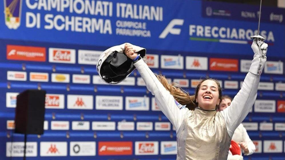 Macchi e Pinna trionfano ai campionati italiani di fioretto a Roma