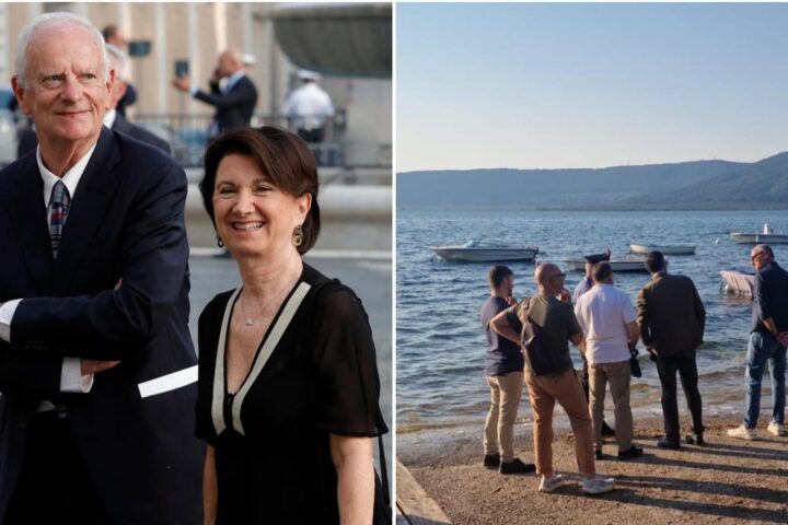 Marito della ministra Roccella disperso nel lago di Vico durante un tuffo, ricerche in corso