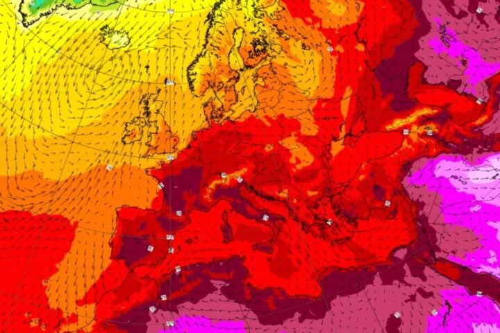 Ondata di caldo dall'Algeria alla Danimarca: tempeste di caldo in arrivo in Italia