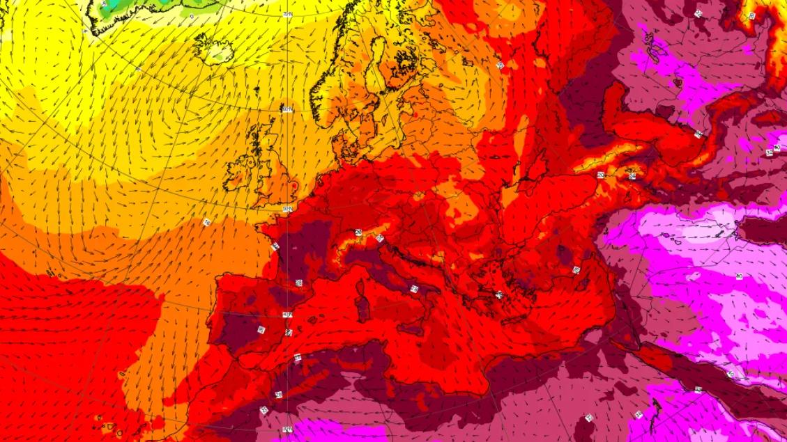 Ondata di caldo dall'Algeria alla Danimarca: tempeste di caldo in arrivo in Italia