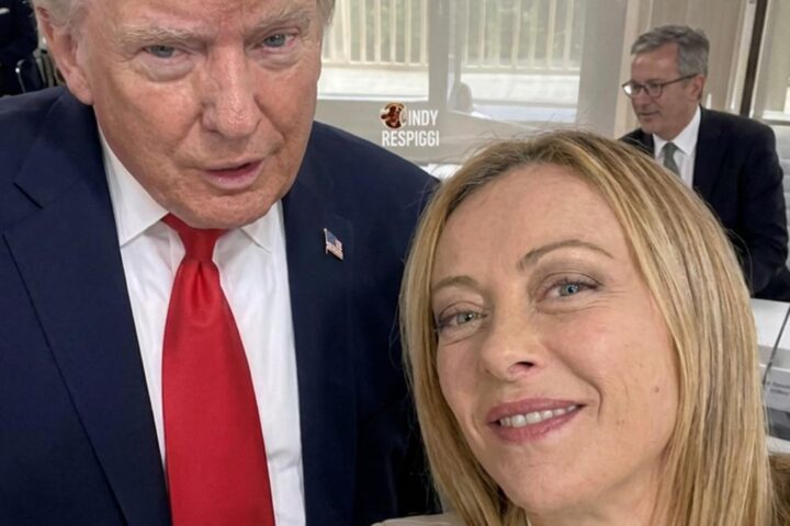 Scontro tra FdI e M5S per un deep fake di Meloni e Trump