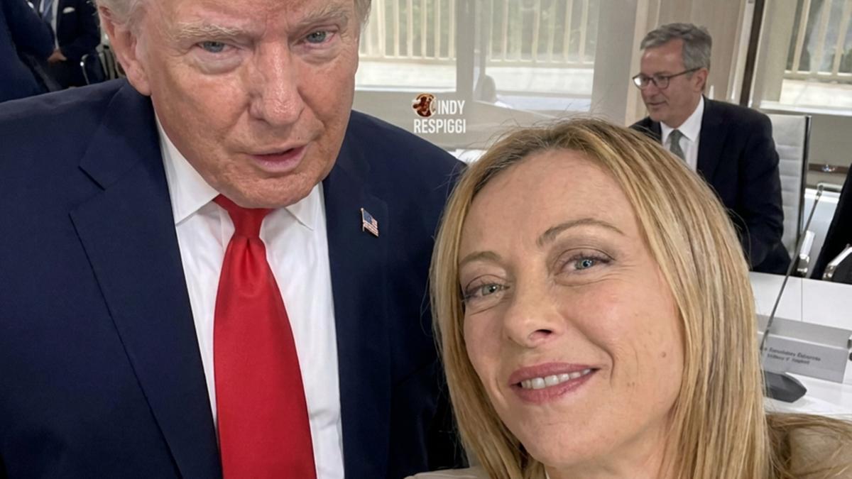 Scontro tra FdI e M5S per un deep fake di Meloni e Trump