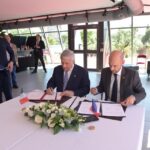 Tajani e Barrot firmano dichiarazioni per rafforzare la cooperazione tra Italia e Francia a Le Cannet