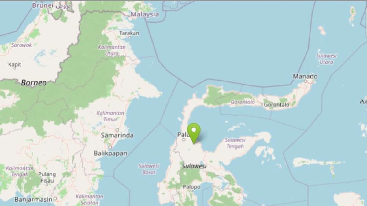 Terremoto di magnitudo 6.7 colpisce l'Indonesia, epicentro a 46 km da Palu