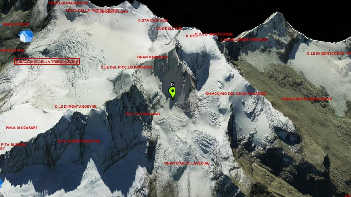 Tre alpinisti morti sul Gran Paradiso: identificazione in corso dopo la tragedia in Valle d'Aosta
