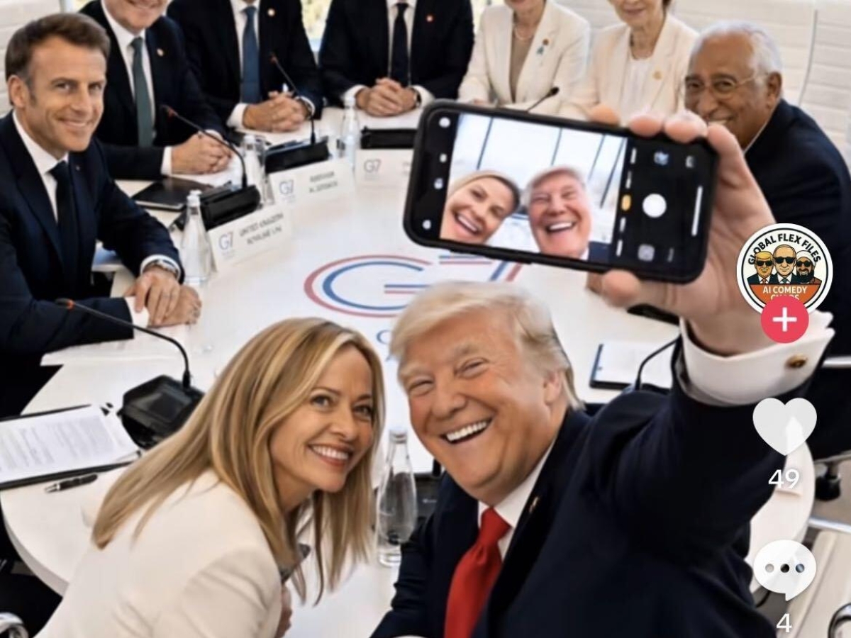 Trump e Meloni: lo scontro sui social e i meme dopo il G7 di Evian