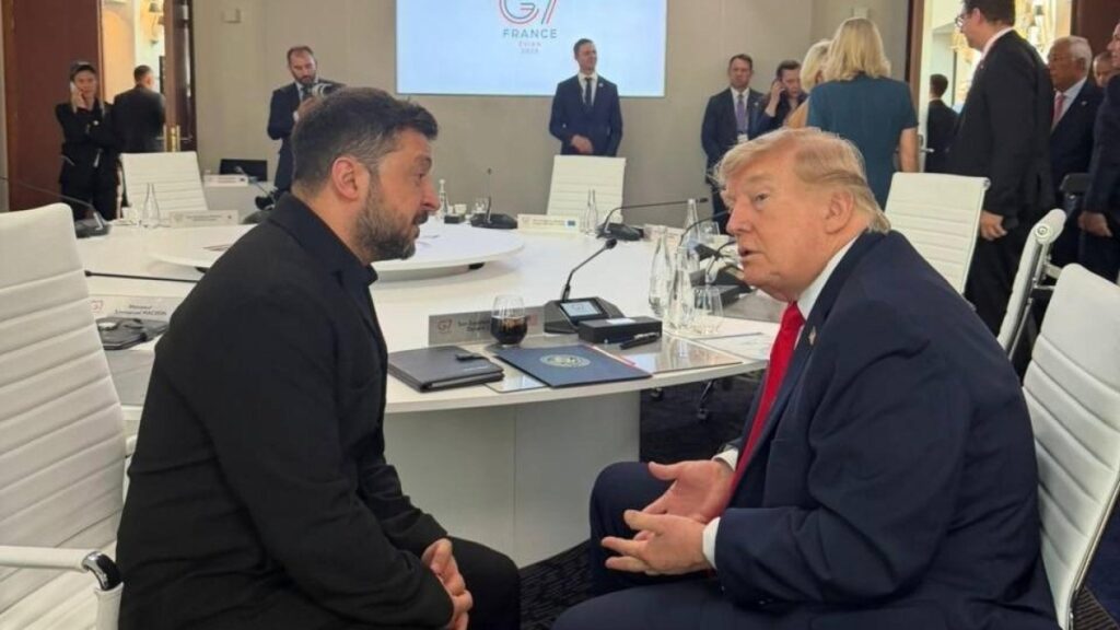Trump e Zelensky: l'incontro inaspettato a Evian e la nuova dinamica politica ucraina