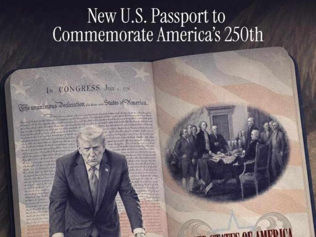 Trump presenta un passaporto patriottico su Truth Social: «Siete i benvenuti, ma fate i bravi»