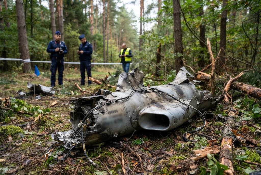 Missile da crociera russo Kh-101 entra nello spazio aereo polacco: rottami trovati a Lublino