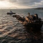 Nuova fuoriuscita di petrolio dalla petroliera russa affondata nello stretto di Kerch mentre emergono frodi assicurative e legami con l'intelligence