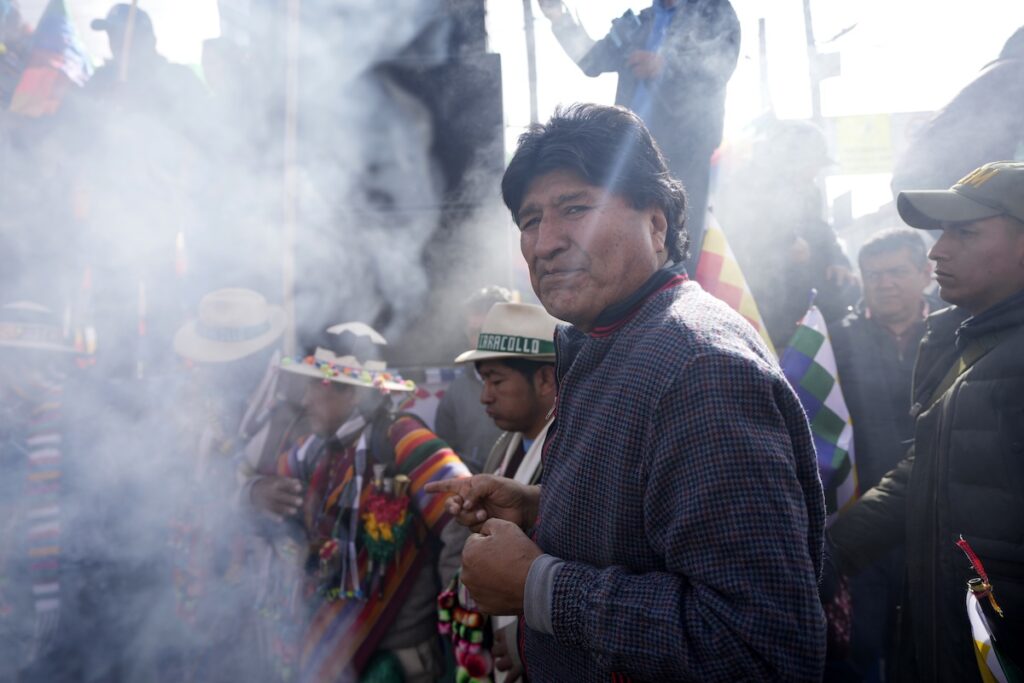 Arresto dell'ex presidente boliviano Evo Morales per ruolo nelle proteste contro il governo