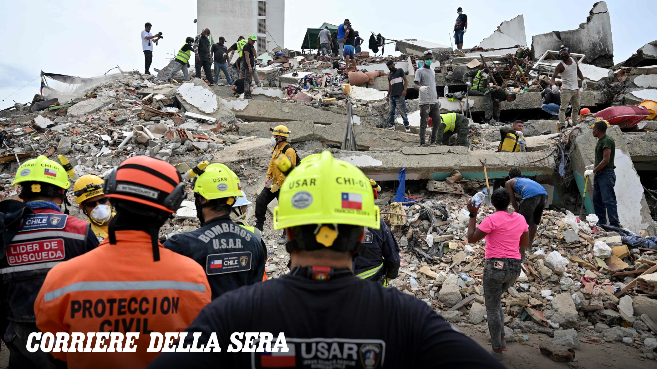 Capo della polizia di La Guaira ancora vivo dopo 9 giorni sotto le macerie, il numero delle vittime sale a 2.645