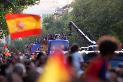 Celebrations for Spain's World Cup victory spark massive gatherings in Madrid
