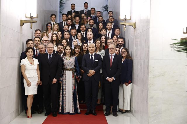 Cerimonia di chiusura del programma di formazione per 25 diplomatici palestinesi a Roma