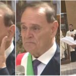Clemente Mastella, 79 anni, annuncia in basilica: “Sono malato, pregate per me”