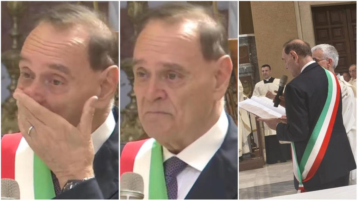 Clemente Mastella, 79 anni, annuncia in basilica: “Sono malato, pregate per me”